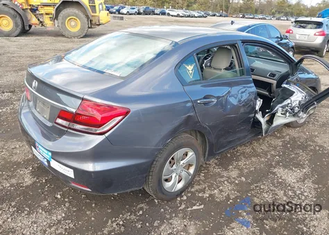2015 Honda Civic Lx z USA, uszkodzony, nr VIN 19XFB2F54FE258699